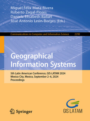 cover image of Geographical Information Systems